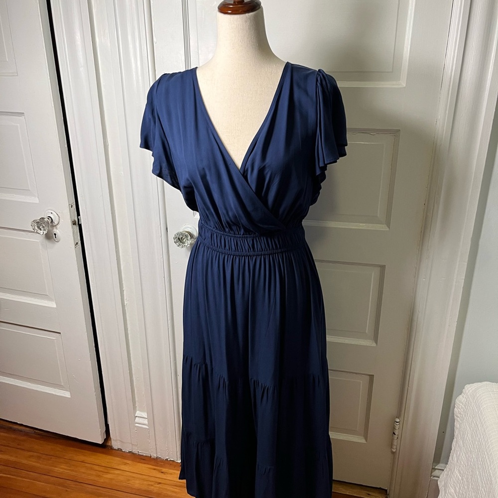 Knox Rose boho Navy Blue Women's Dress